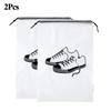 10/1Pcs Portable Shoes Storage Bag Dust-proof Drawstring Pouch Travel Packing Shoes Organizer Household Waterproof Shoes Cover