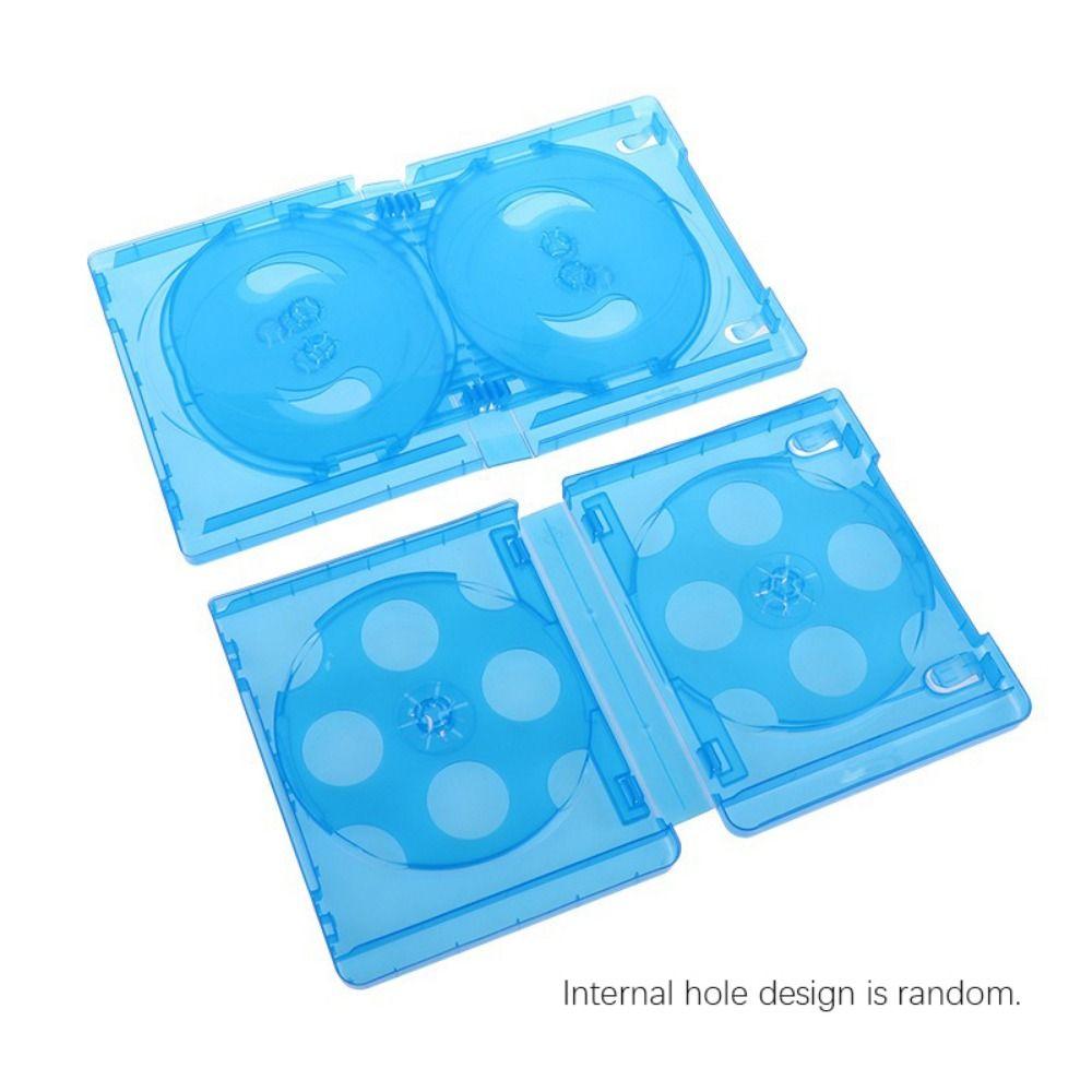 10 Discs Capacity CD Storage Box Plastic Game Discs Case Practical CD Case  Home Organization