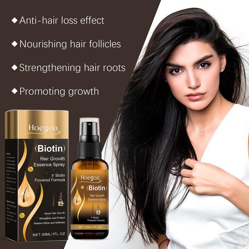Egoa Hair Treatment Spray Strengthening Hair Nourishing Scalp Care Frizz Smoothing Shine Treatment Spray
