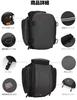 Kemimoto Motorcycle Seat Waterproof and with Rain Rear with Luggage Camping Seat Universal Motorcycle Compatible with Most Ninja Black Bag,