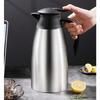 Thermos Water Bottle, Insulated Pot, Tabletop Pot, 304 Stainless Steel, 48-Hour Thermos Insulated Pot, 2L, Vacuum Stainless Steel, Tabletop Coffee Pot