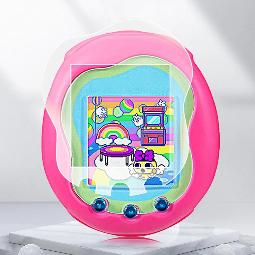 2 BUC Film Protector de Ecran pentru Tamagotchi Uni HD PET TPU Anti-Zgârieturi Film Consolă de Joc Accesorii Mașină Electronică de Animale de Companie