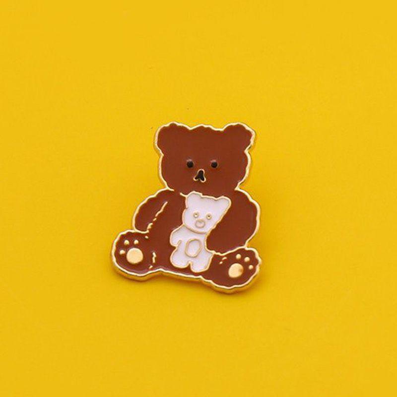 Adorable Sanrio Metal Cartoon Rabbit Melody Kulomi Brooch For Student Bags
