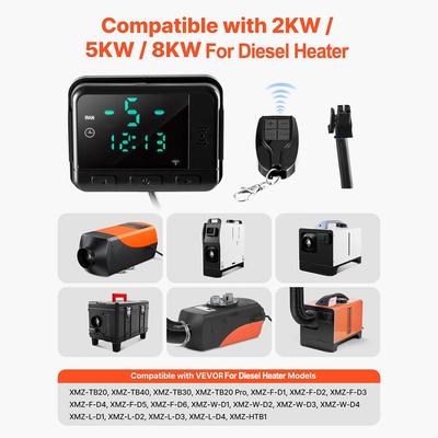 Diesel Air Heater Controller Parking Heater Controller Robust Construction