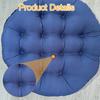 24 Inch X Patio Seat Cushion, Chair Pad, Washable, Round, Removable, Waterproof, Outdoor