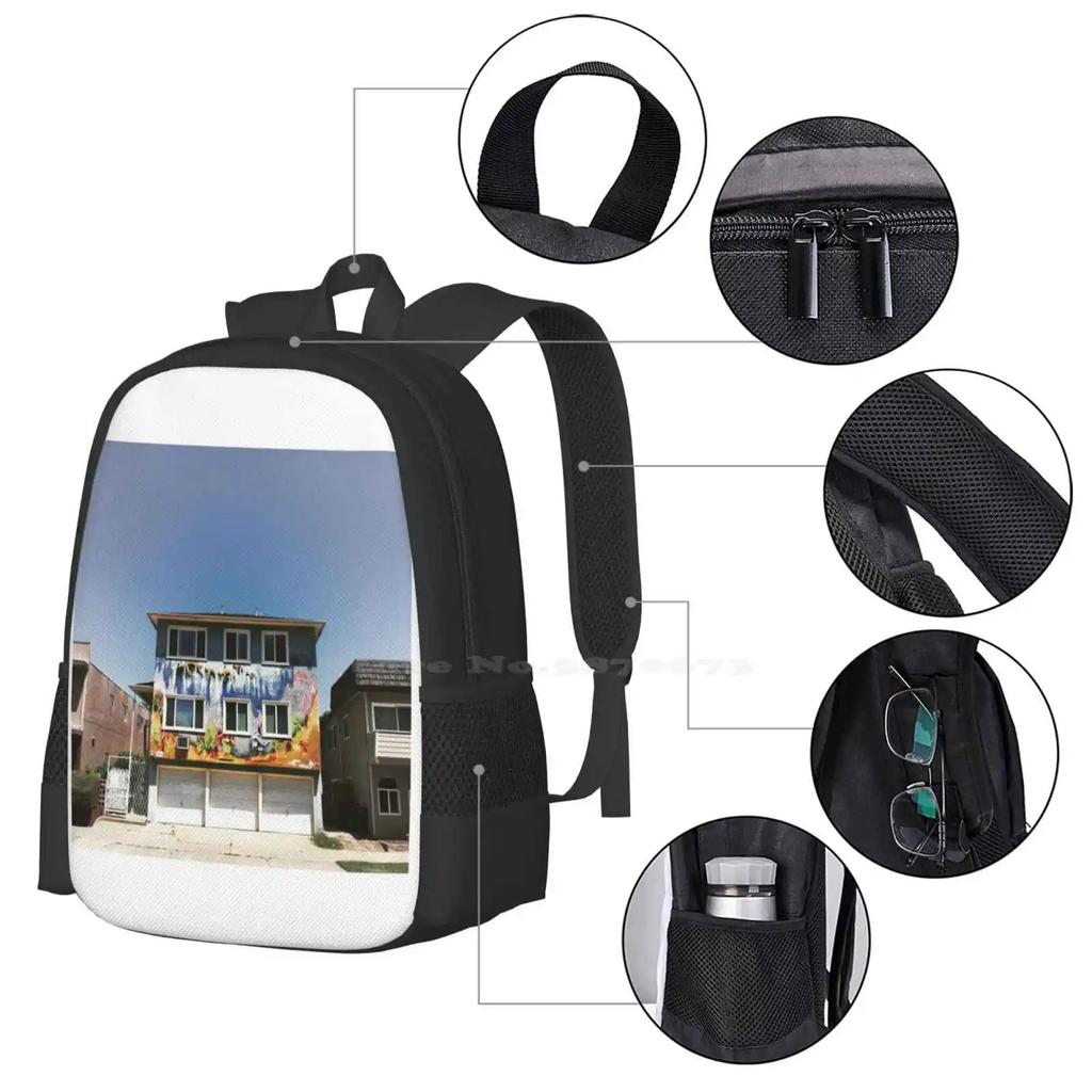 Midtown Gems Hot Sale Schoolbag Backpack Fashion Bags California College Hipster Student Love Cute Beautiful Happy Summer Fun