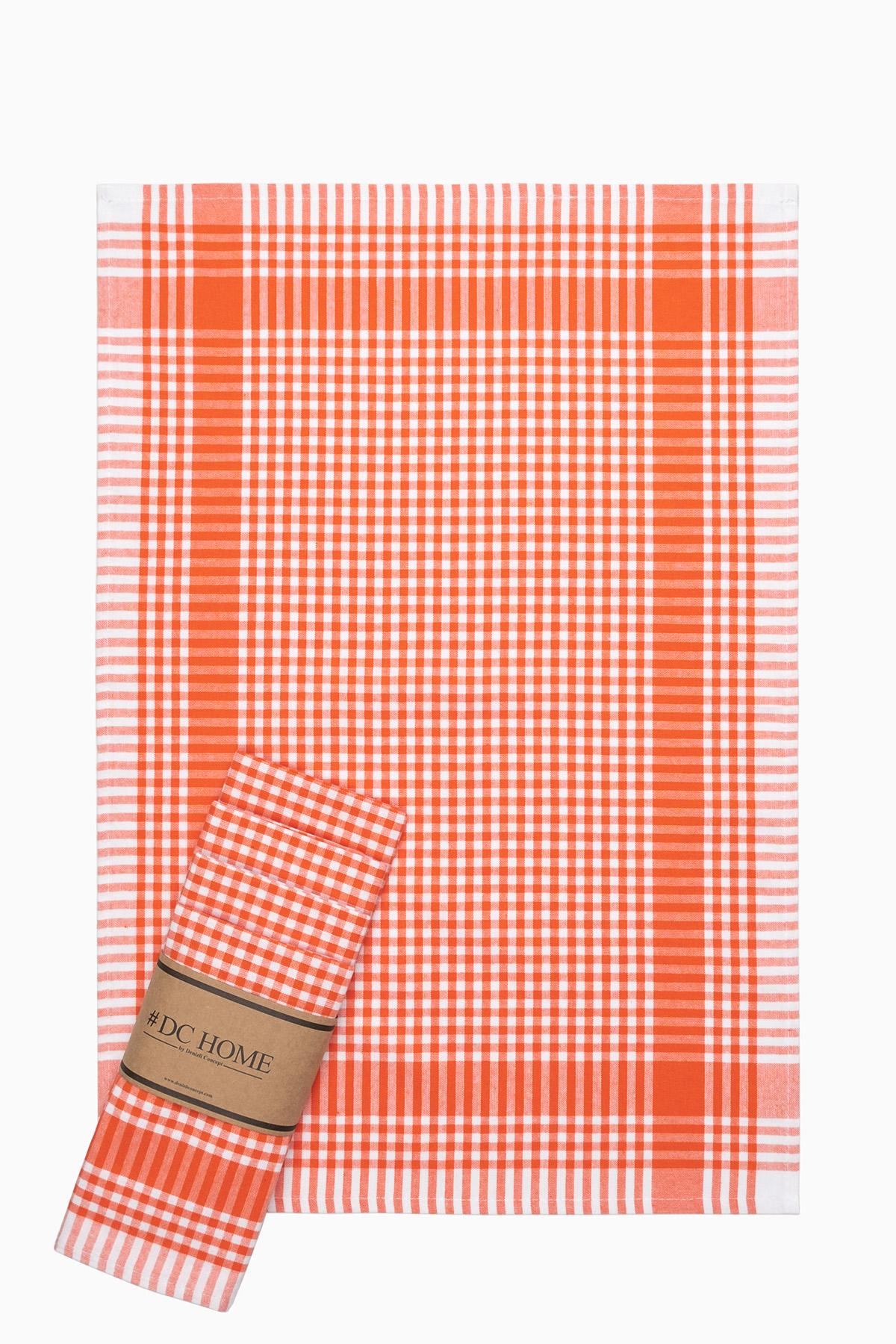 

Кухонні рушники Gingham 5-Piece Orange