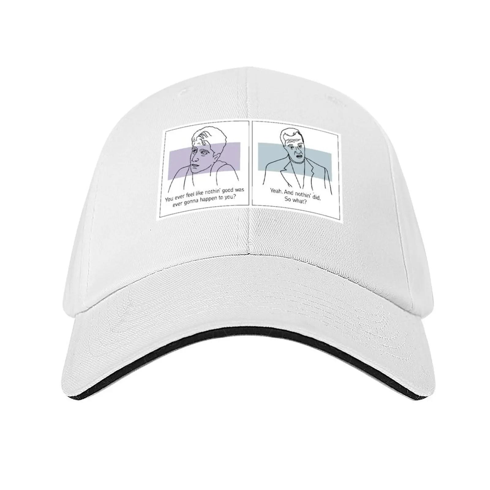 

Nothin Good Baseball Cap Vintage western Hat Icon Visor Male Women s белый