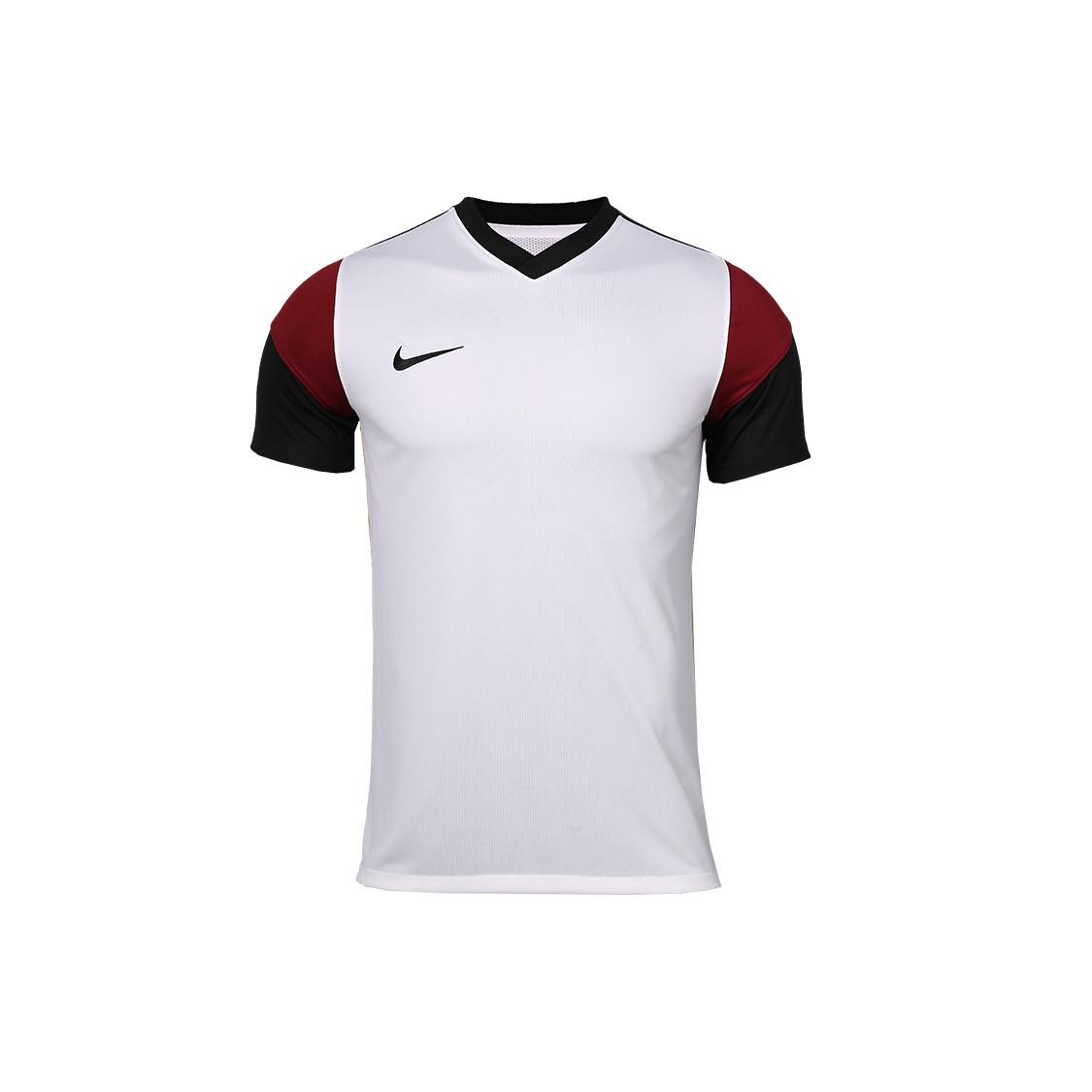 Men s Nike Casual Sports Breathable V Neck Short Sleeve White T-Shirt CW3826-100 L
