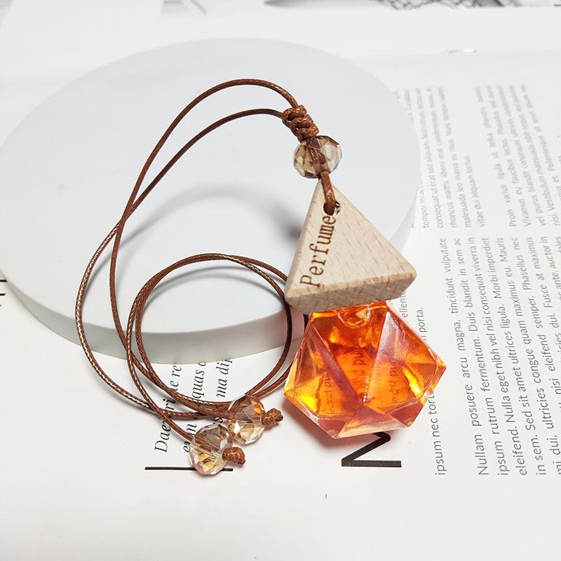 Osmanthus Cologne Aromatherapy Car Pendant - Odor-Eliminating Essential Oil Ornament for Men and Women