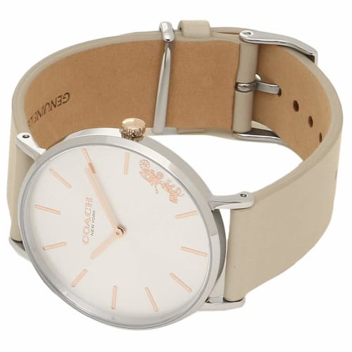 Coach Women's Perry 36mm Quartz Watch, Gray/Silver (2) 14503116
