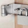 Lock Staple Cabinet Security Hardware Hotel Door Lock  Accessary Hasp Padlock Clasp Household