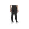 Nike Kids Woven Cuffed Casual Knit Pants Kids Bottoms Black DD8428-010