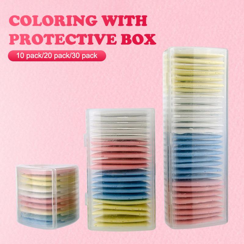 10/20/30Pcs Fabric Tailor Colorful Chalk Erasable Fabric Marker Patchwork Dress Clothing Diy Sewing Tool Needlework Accessories