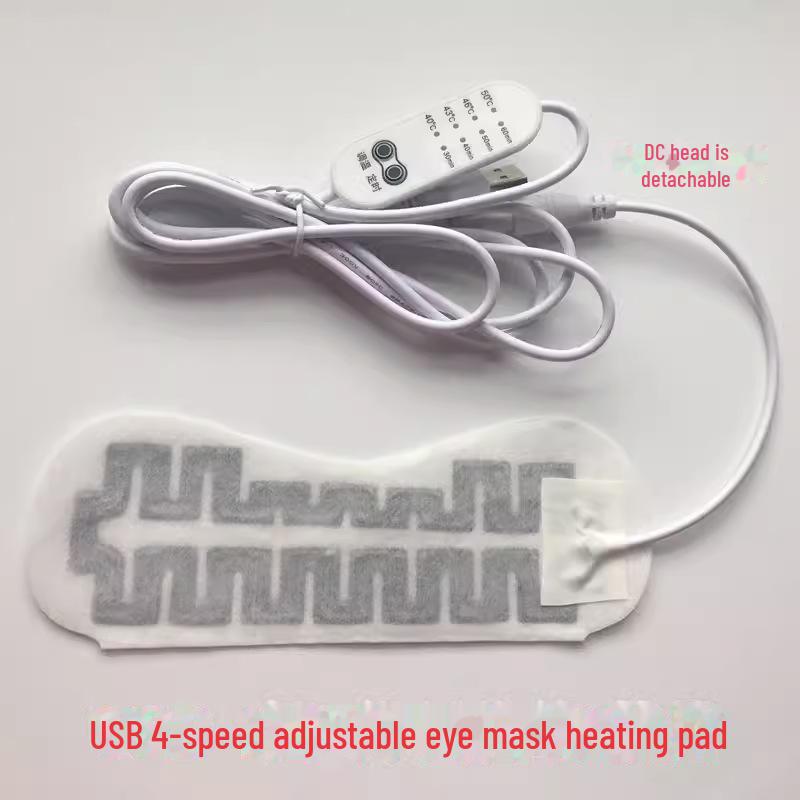 Kangre 5V Graphene Heating USB Steam Eye Mask med karbonfilm