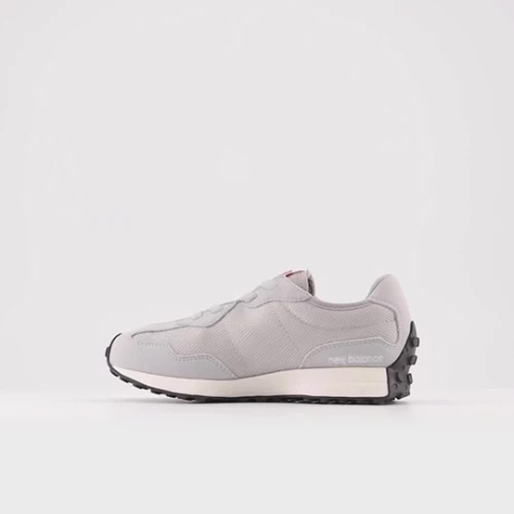 Sneakers New Balance Grey/White Junior Size 32.5 327 Bungee