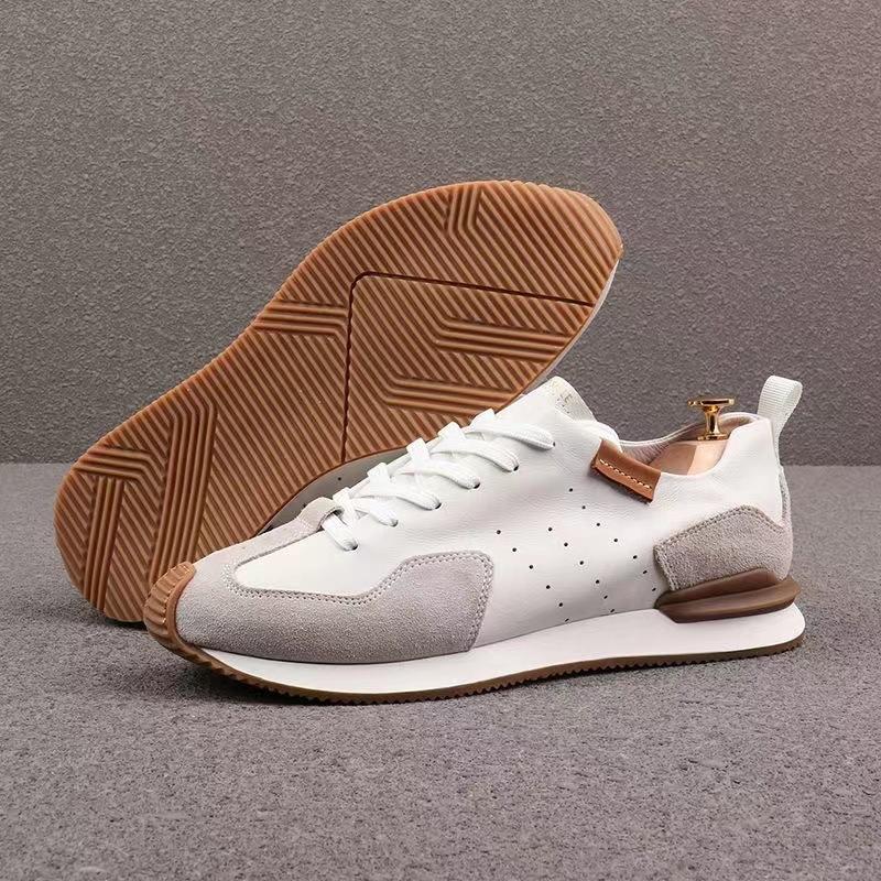 Мужская модная кожаная повседневная обувь — фото 5