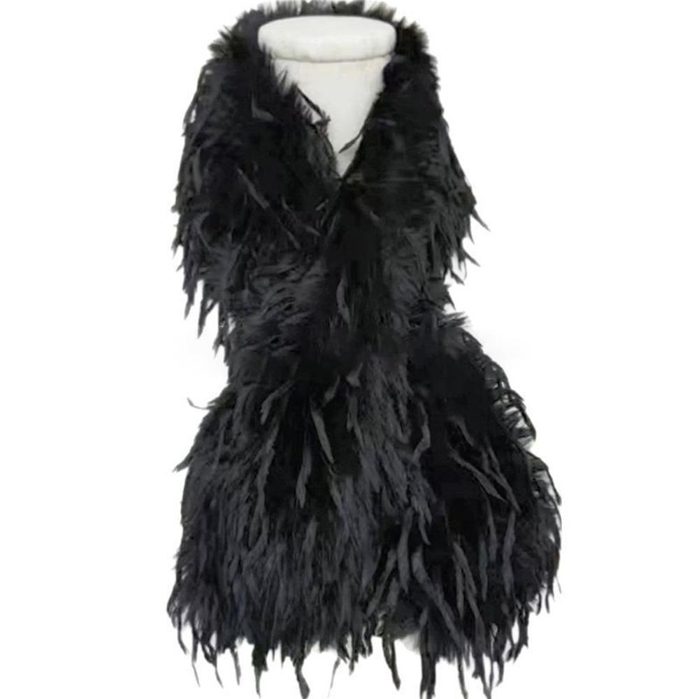 Thick Fluffy Plush Long Strip Scarf Solid color Luxury Y2K Girl Scarf 90cm/180cm Ladies Tassels Scarf for Outdoor Warm