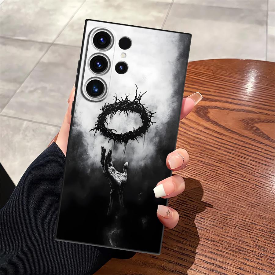 Creative God Art Case for Samsung Galaxy S26 Ultra S23 S10 S9 S21 FE S25 Plus Note 20 8 9 10 S20 Ultra S24 Funda Phone Cover