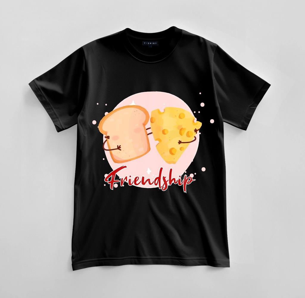 Custom Forever Friends Graphic T-shirt Design Unisex Jersey Short Sleeve Tee
