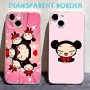 Pucca Cute Love Phone Case For iPhone17,16,15,14,13,12,11 Plus,Pro Max Soft Transparent Cover