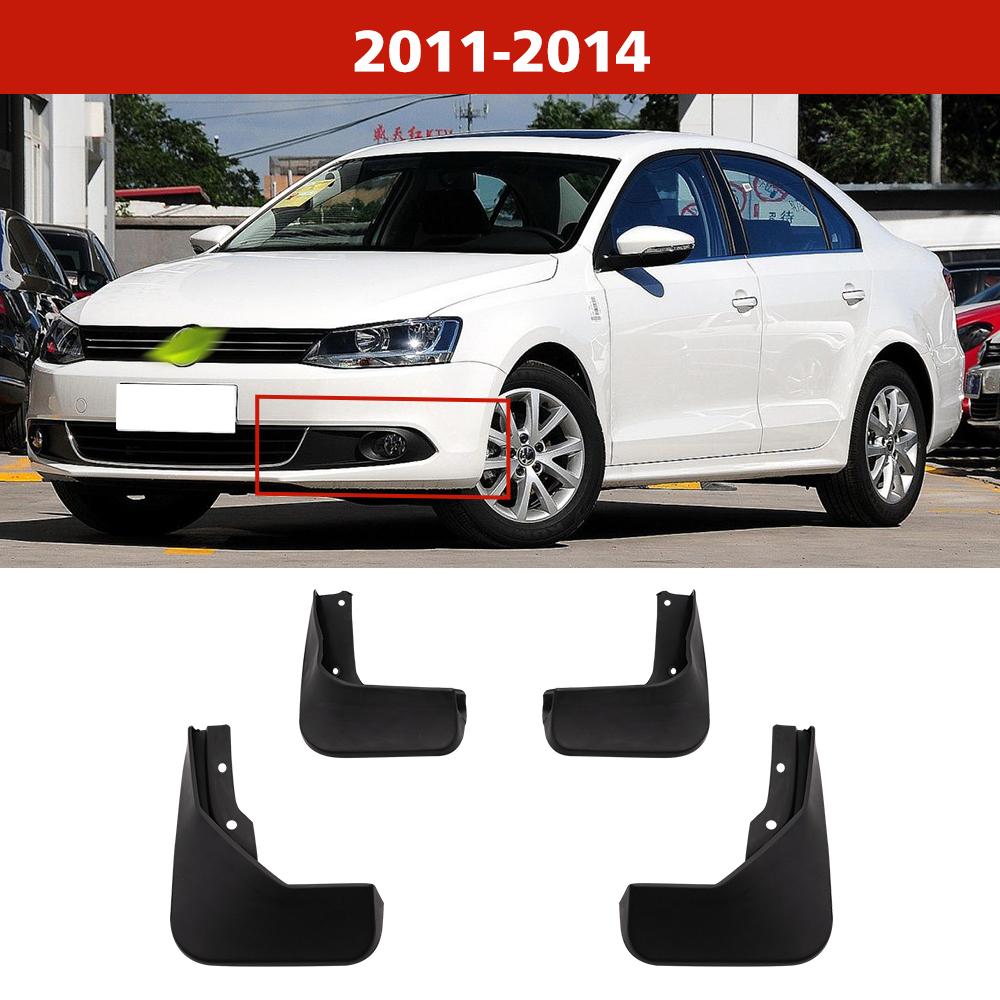 Pour Volkswagen VW Jetta A6 MK6 2011-2018 2012 2013 2014 2015 2016 2017 Garde-boue Bavettes Protection contre les projections Garde-boue Bavettes