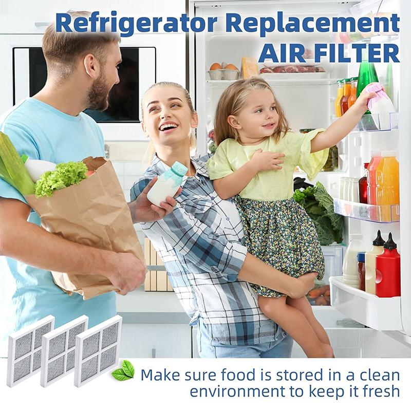 2Pcs Refrigerator Air Filter For Lg Lt120F Carbon Activated Air Filter Fresh Air Filter Replacement Parts