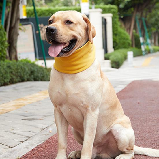 Pet Scarf High Elasticity Neck Protection Cold Resistant Comfortable Dog Neck Warmer