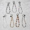 Crystal Bead Phone Lanyard Short 26cm Mobile Phone Bracelet Anti-Lost Chain