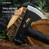 Axe Outdoors Camping & Tactical Multifunctional Axe for Woodworking, Chopping, and Firefighting