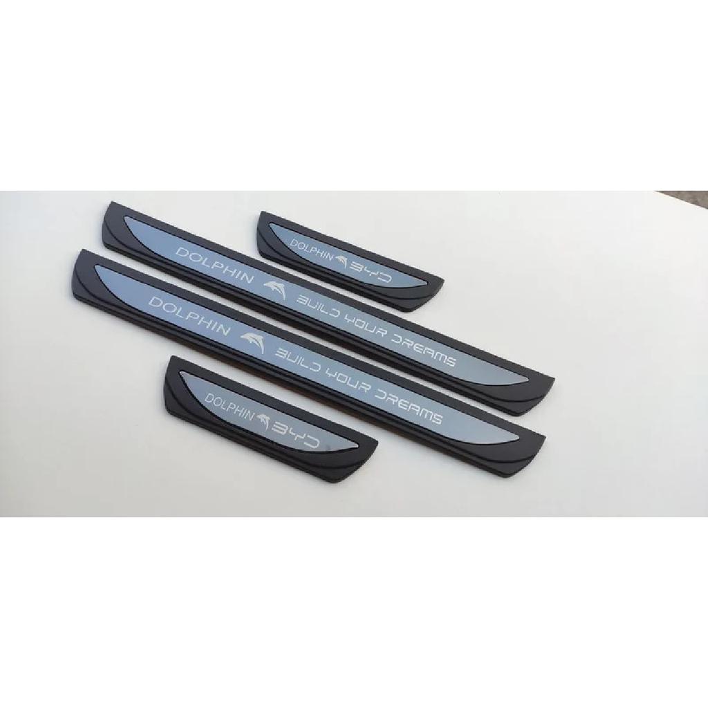 For BYD DOLPHIN EA1    2024 2025 Door Sill Protector Car Accessories Threshold Scuff Plate Stickers Pedal Trim