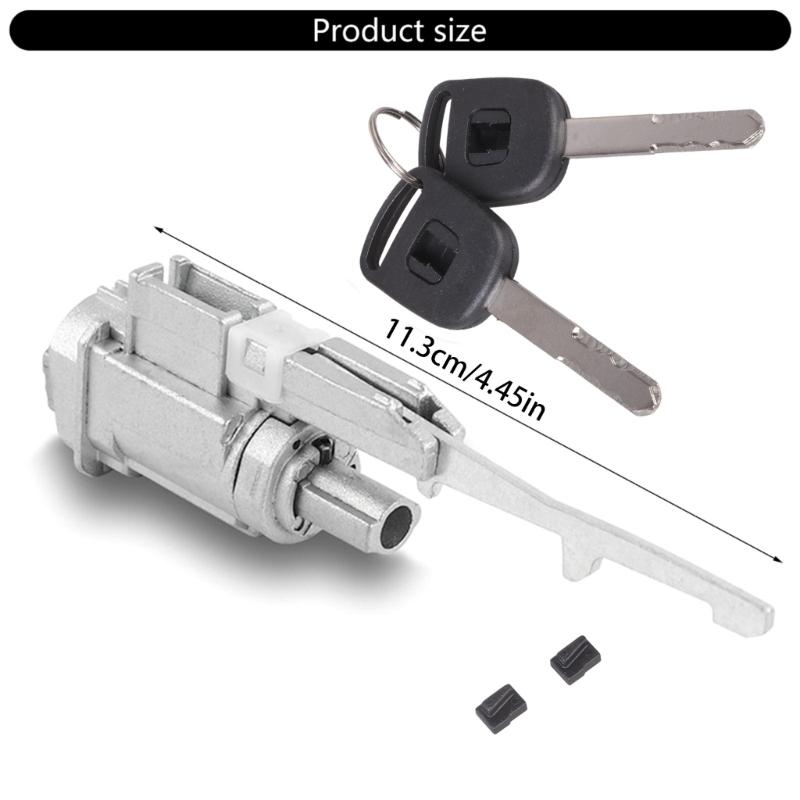 Easy To Install Ignition Switch Cylinder, With 2 Keys Security Vehicle Access Suitable For 35100-SAA-901 Family Vehicles