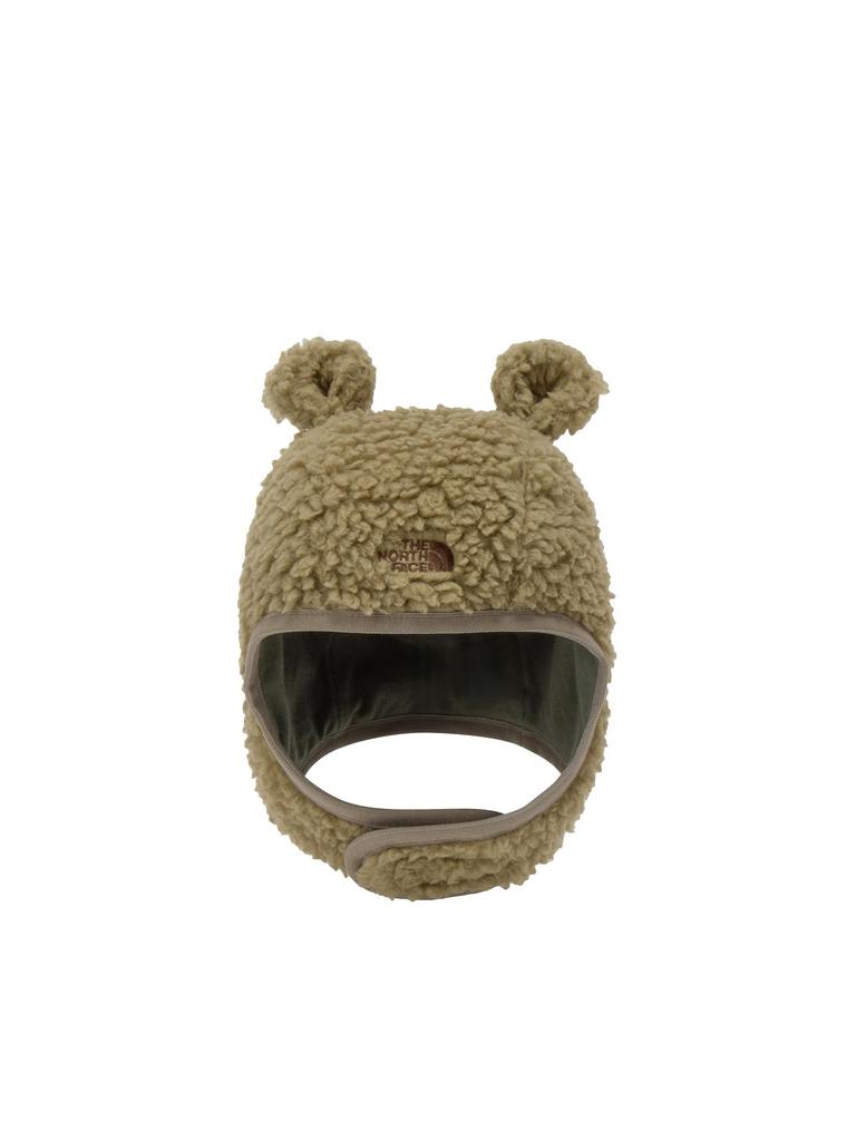 The North Face B Cuddle Fleece Ear Classic Khaki Cap, (BF)