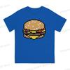 Summer Unisex Tshirts  Hamburger Novelty Cool Tshirt Street Clothing SXL