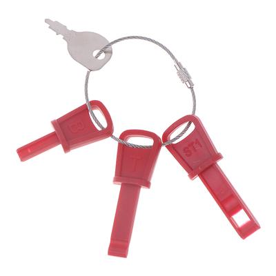 4 Stück/Set Schlittenautoschlüssel für Ariens Schneefräse Schneegebläse Starter Zündschlüssel Kompatibel mit 7532000 794696 951-10630 691959