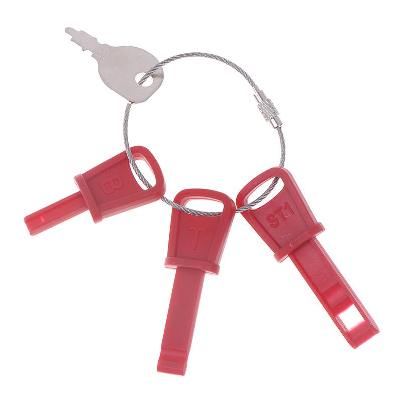 4Pcs/Set Sled Car Keys For Ariens Snowthrower Snowblower Starter Ignition Keys Compatible With 7532000 794696 951-10630 691959