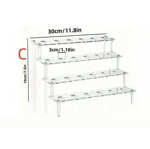 Ice Cream Holder Creative Draining Accessories Rack Fruit Cake Cones Storage For Storage Countertop Sample Display Stand
