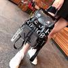 XDLM Rhinestone Cowhide Backpack for Women