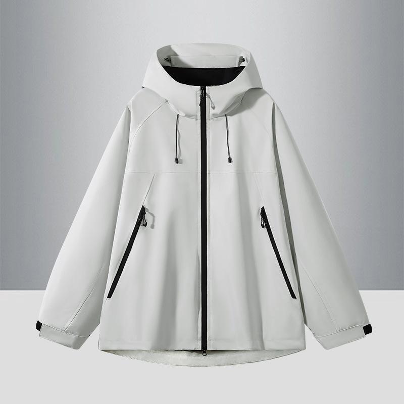 Camping Waterproof Outdoor Hooded Jacket for Men and Women Autumn Windproof Casual Sports Mountaineering Jacket