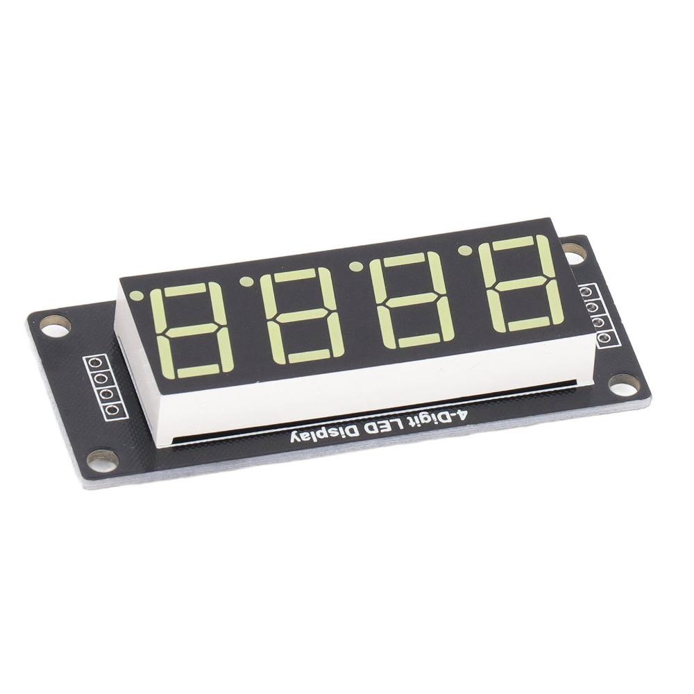 4Pcs 0.56 Inch Digital Tube LED Display 4 Bits 7 Segments PCB Clock Module  Clock Projects