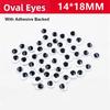 100pcs/bag Plastic Wiggling Moving Eyes 3D Kindergarten Handmade Dolls Eyes Dolls Activity Eyes