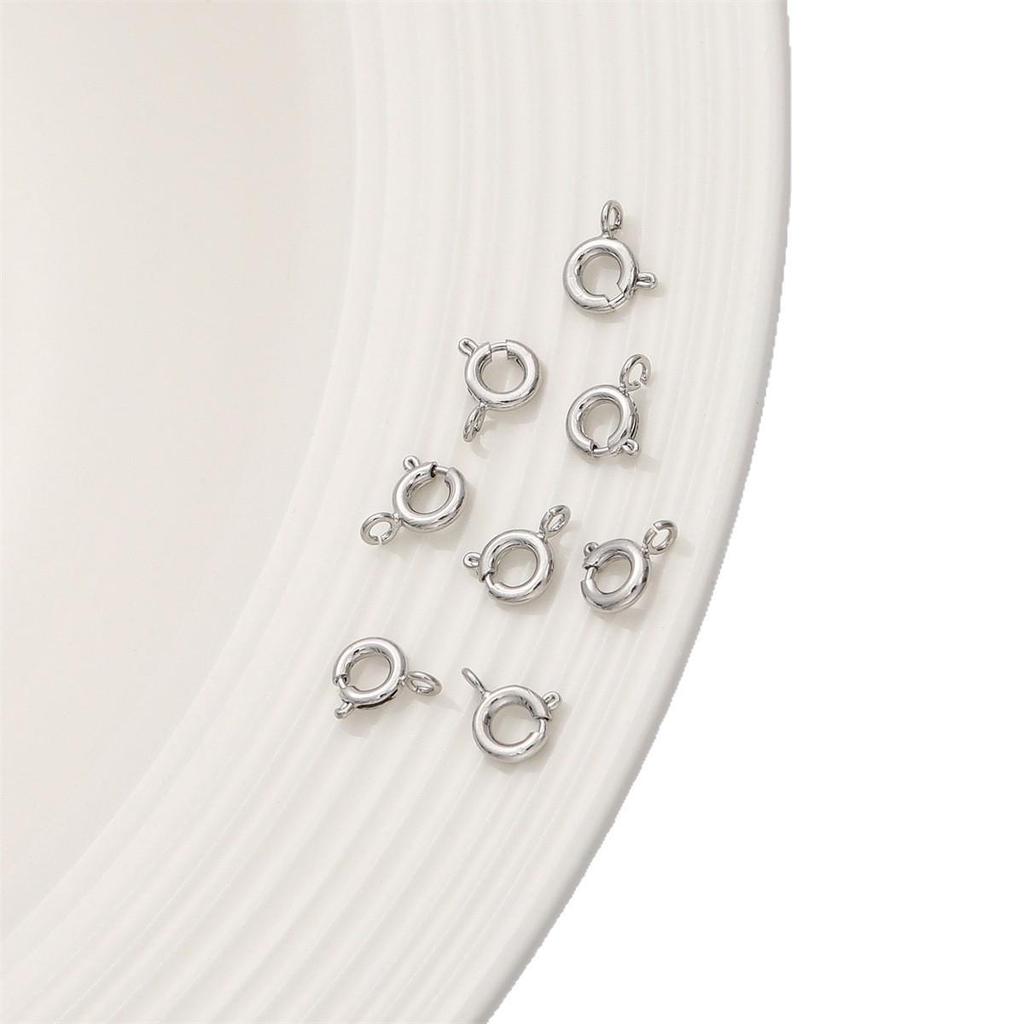 18K Gold-Filled Color-Preserving Spring Clasp for DIY Jewelry Making
