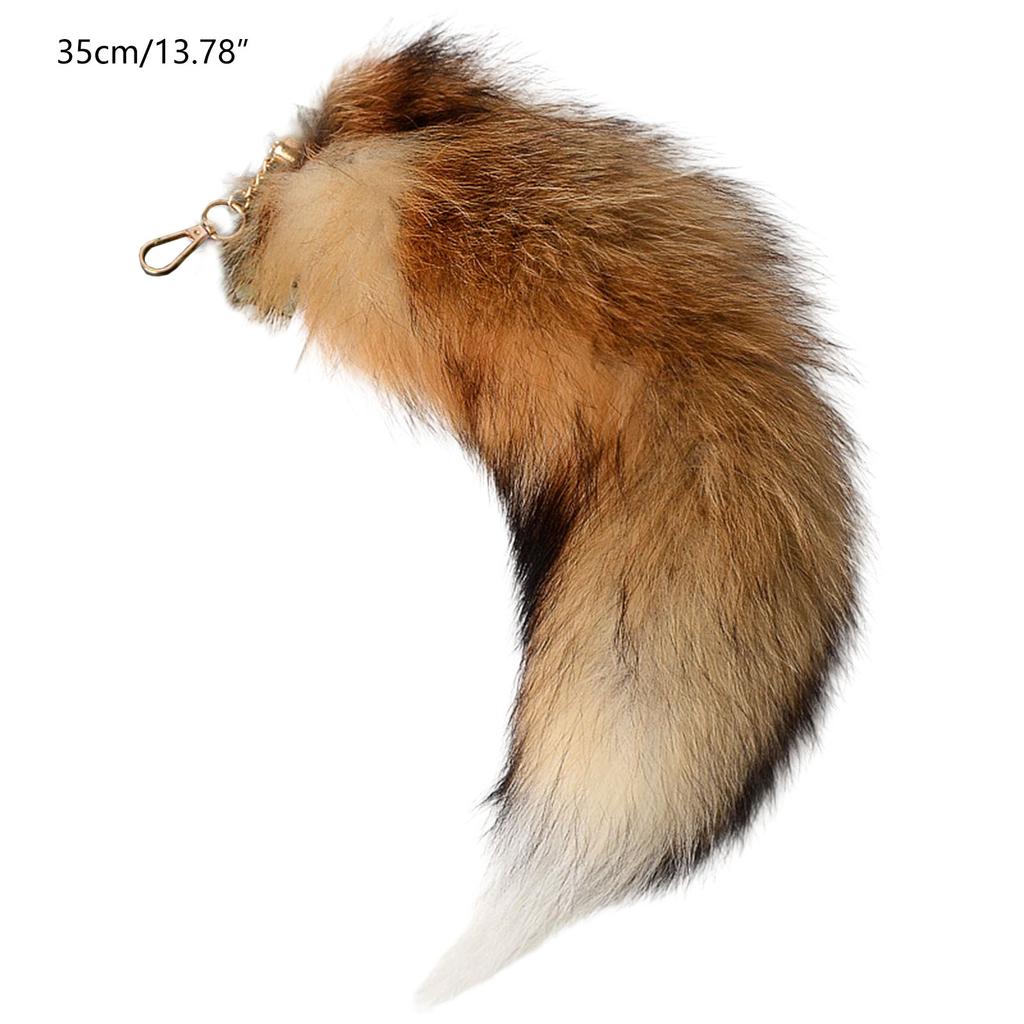 Stylish Tail Keychain Bag Charm Fashionable and Portable Key Pendant for Women and Girls