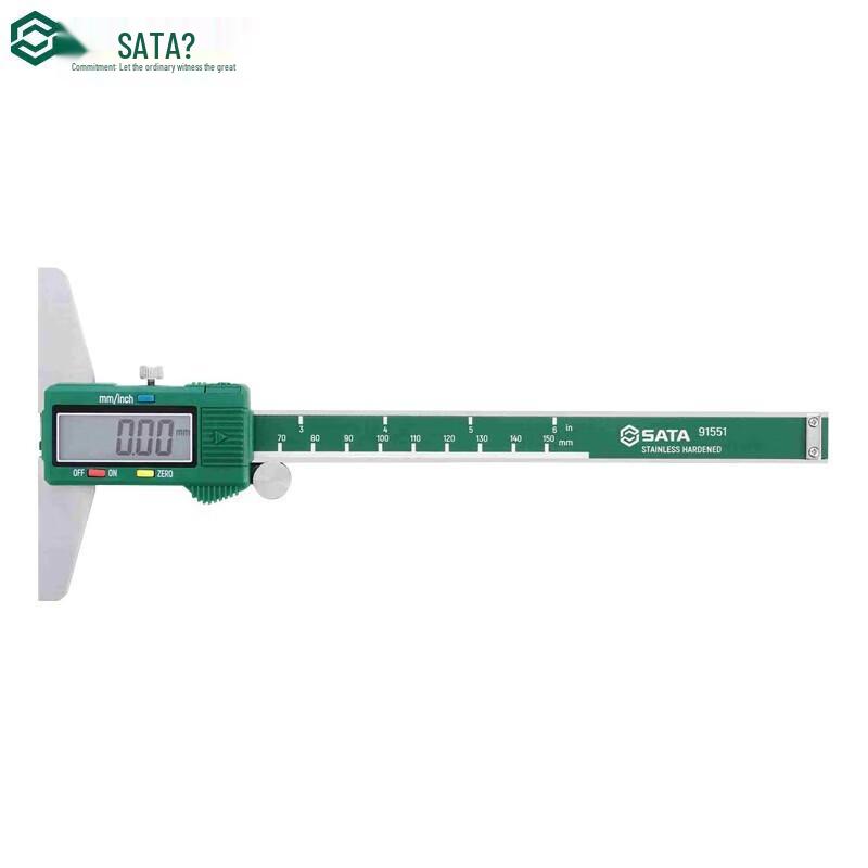 SATA Digital Depth Gauge 0-150mm