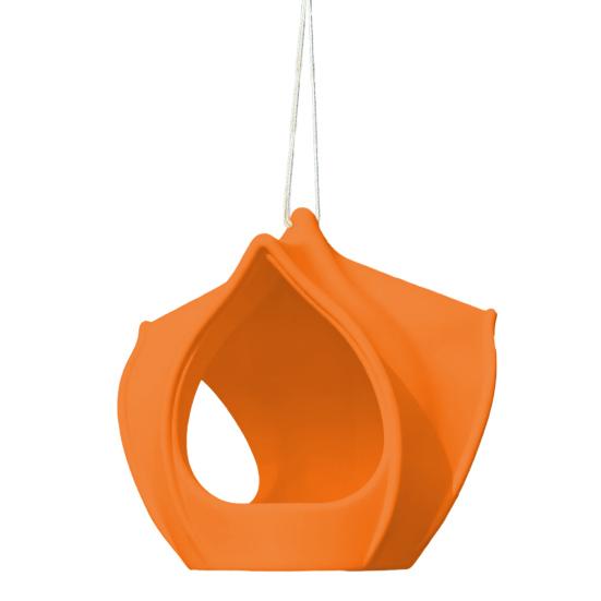 Decorative Bird Feeder Outdoor Feeder, Artistic Hanging Window for Garden Backyard Wild Birds