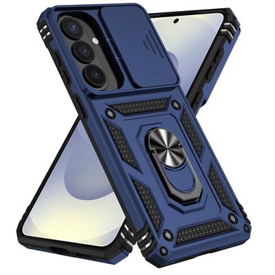 Armored Case for Samsung Galaxy S26 Plus, CamShield Slide, Blue