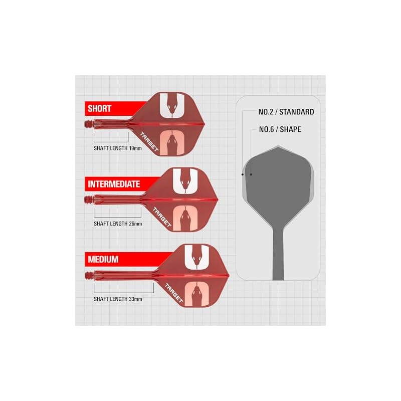 TARGET Darts K-FLEX THE ASP NATHAN ASPINALL KFLEX Flight & Shaft System All-in-One Flight | 3-Pack (26mm Standard)
