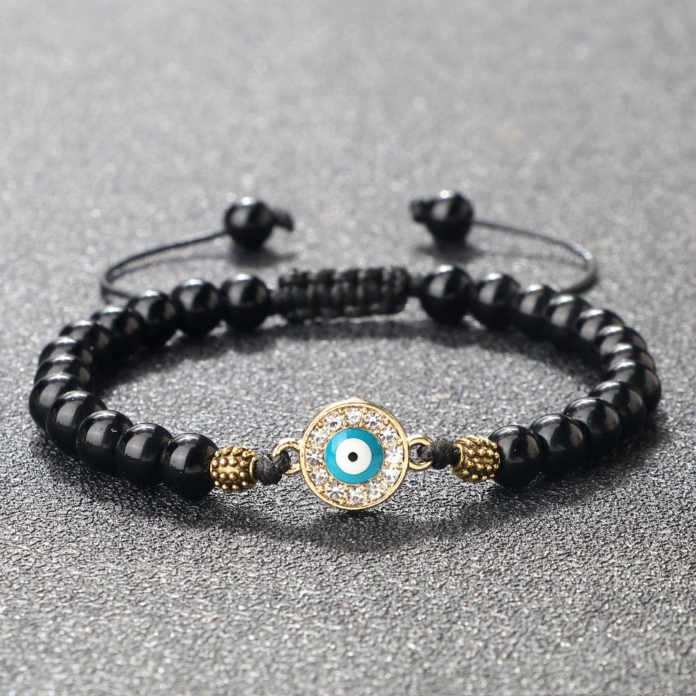 Devil's Blue Eye Zircon Bracelet: European & American Style Women's Jewelry