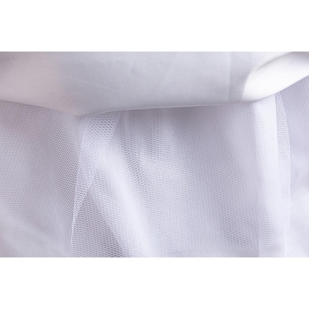 Children's Princess Dresses Thousand Birdie Patchwork Mesh Puffy Long Bubble Sleeve Girls' Stage Performance Dresses  Girl's Favourite Dress