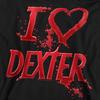 Dexter Unisex-Erwachsenen I Heart Dexter Sweatshirt